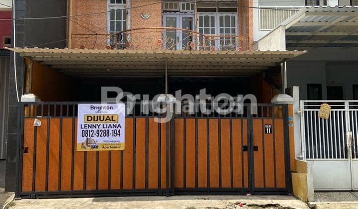 Rumah 2 lantai , strategis, dekat dengan pintu tol Ciledug, bisa dijadikan tempat tinggal dan usaha di Perumahan Ciledug Indah 2