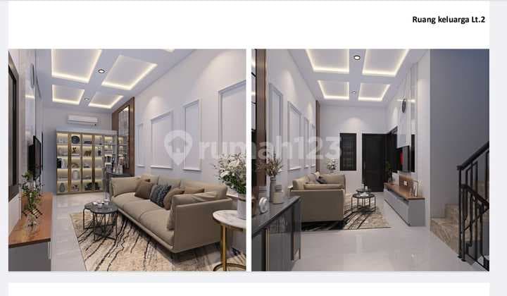 Dijual Rumah 3 Lantai Full Furnished Daerah Tanjung Duren