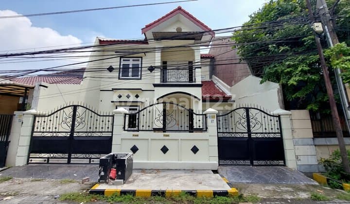 New Lebar 10 Row 4 Raya Sutorejo 2 Lantai Minimalis Murah