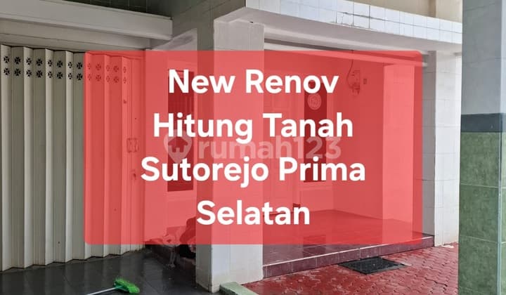 New Termurah Hitung Tanah Rumah Sutorejo Prima Selatan