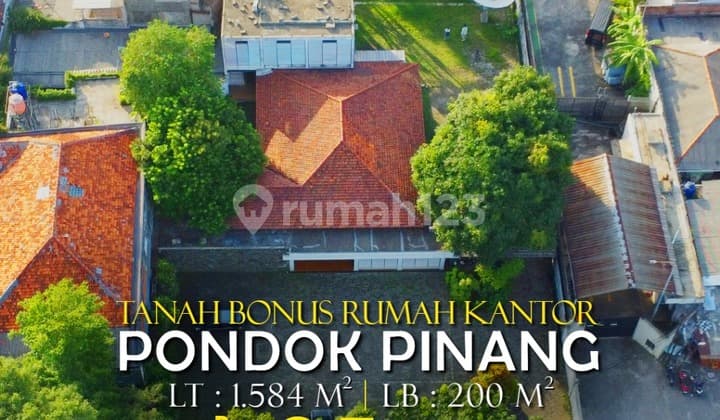 Dijual Tanah Di Pondok Pinang 1584 M² SHM - Sertifikat Hak Milik