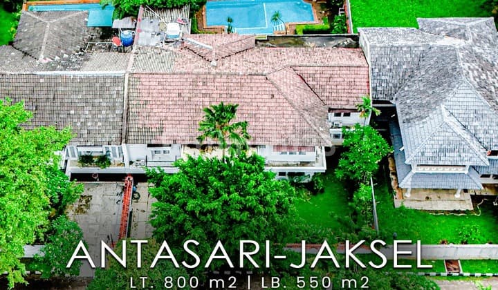 Dijual Rumah Mewah Dibawah Harga Pasar Nego di Antasari Jakarta Selatan Lokasi Strategis Akses Dekat Kemang Blok M Pondok Indah