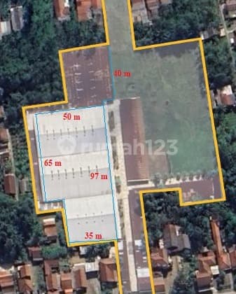 Pabrik Jual Murah Nego HGB, Fasilitas Lengkap Air Pam, Air Sumur, Toilet Banyak, Jalan Lebar, Pos Satpam, Tronton Masuk di Cilacap Jawa Barat