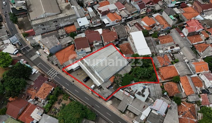 Dijual Tanah Pinggir Jalan Raya di Rempoa Bebas Banjir Cocok untuk Usaha, Apotik, Mini Market, Kantor Bonus Bangunan Ex Mini Market Nego