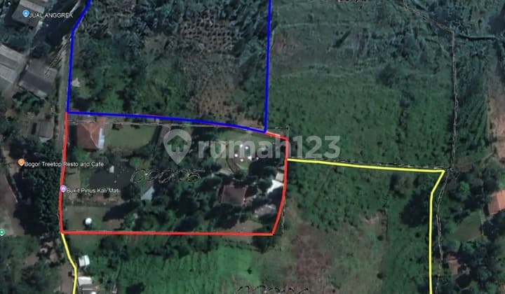 Dijual Lahan 3.6 Hektar Usaha Pariwisata Dekat Highland Resort Bogor