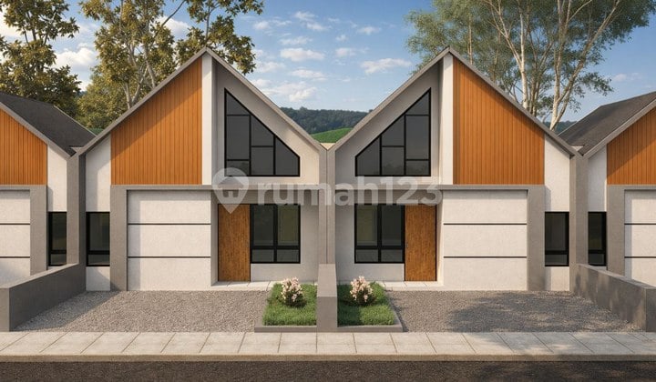 Dijual Rumah Modern Siap Huni Dp O Termurah Nempel Pamulang dan Bsd di Gunung Sindur