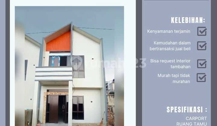 Rumah Murah Siap Huni Lokasi Strategis di Pusat Kota Depok Nempel Gdc Area Cilodong