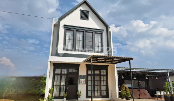 Rumah 2 Lantai Dalam Cluster Siap Huni Nempel MRT di Ciputat Timur