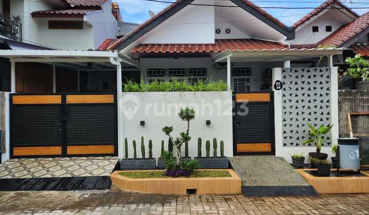 Rumah Secondary Tanah Luas Semi Furnished Siap Huni Termurah di Pamulang