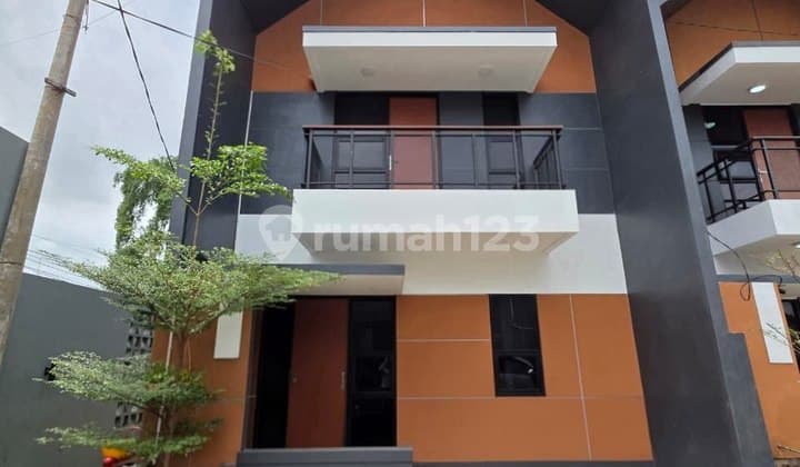Rumah Baru 2 Lantai Siap Huni Dalam Cluster Termurah Dekat ke BSD di Bakti Jaya Setu Tangsel