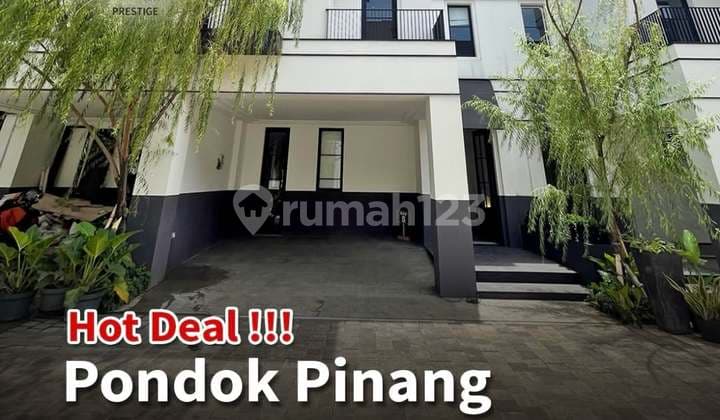 Brand New Townhouse - Pondok Pinang, Jakseljalan Kaki ±5 Menit ke Pimhanya 20 Unit Dalam Cluster Eksklusif.type Kecil Tinggal 3 Unit Lagi.legalitas: Shmland Area:- 130 M² (Type Kecil)- 250-270 M² (Type Besar)Building Area:- 302 M² (Type Kecil)- 430 M² (Ty