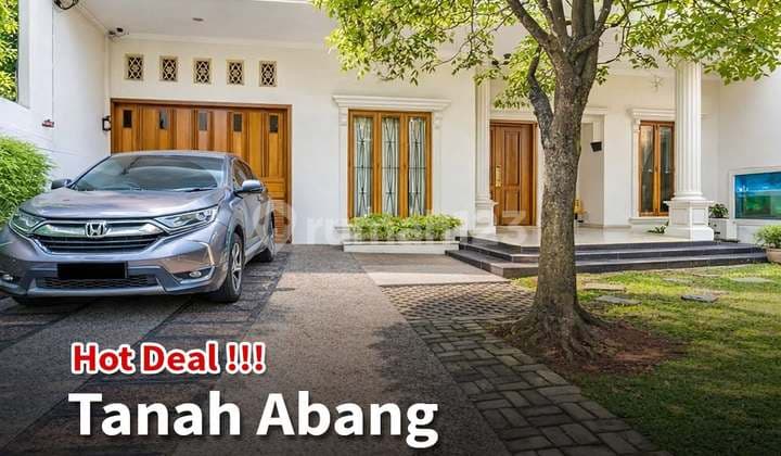 Rumah Mewah Tanah Abang - Harga Turun Signifikan! Tanah Abang, Jakarta Pusatluas Tanah: 585 M² (Shm)Luas Bangunan: 618 M²Dimensi:depan: 15 M X 40 Mbelakang: 16 M (Ngantong)Spesifikasi:- 5 Kamar Tidur- 3 Kamar Mandi- Listrik 10.500 Watt- 5 Unit Ac- Fully F