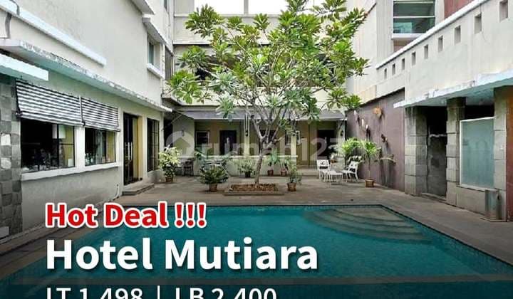 Dijual Harga NJOP Hotel Mutiara Suites Cilandak Jakarta Selatan Shm2.5 Lantai- Lt 1,498 M²- Lb 2,400 M²- Basementfasilitas yang Tersediamutiara Suites Menawarkan Berbagai Jenis Akomodasi dan Fasilitas Lengkap:kamar- Deluxe Room 8 Unit (28-30 M²)- Junior S