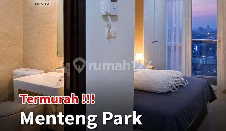Dijual - Menteng Park Apartmenttower Diamond | Menteng - Jakarta Pusatfull Furnished | High Floorhunian Modern di Kawasan Elite Menteng dengan Fasilitas Lengkap dan Lingkungan Prestisius.detail Unit- Luas 28 M² (Studio)- Lantai 36 - High Floor- Tower Diam