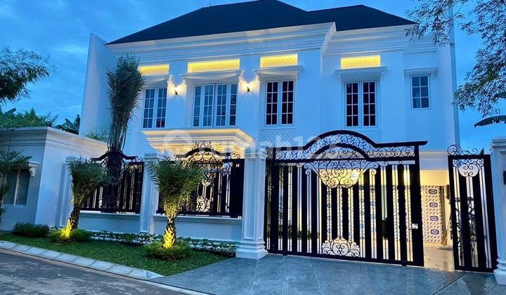 For Sale Rumah Baru Mewah Siap Huni Di Duta Indah Pondok Indahshmlt 627m²lb ±1000m²2 Lantaihadap Selatanharga Rp. 58 M Negomenjadi Harga Rp. 50 M Nepislingkungan Tenang Sangat Privacy24-hour Security Lingkunganbangunan Baru (brand New) 2.5 Lantaikt. 5 + 2