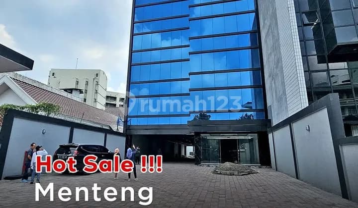 Di Jual Gedung Kantor Brand New Menteng Jakpusluas Tanah 1075dimensi 14x72luas Bangunan 3500mhadap Selatan.dilengkapi Hidran Kebakaran Fair Alaramlift 13 Orang Hyundaiparkir 50 Mobilac Central Ducting Lgshgbharga: 120 Milyard8 Menit Ke Bundaran Hi/ Plasa