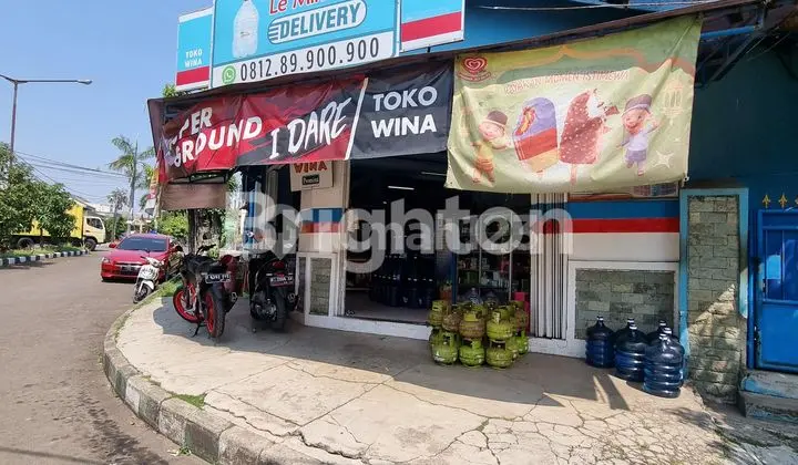 Rumah sepaket bangunan Toko di Hook Vila Bogor Indah,cocok buat usaha dan ******** toko saja atau rumah saja,lebih murah sepaket.