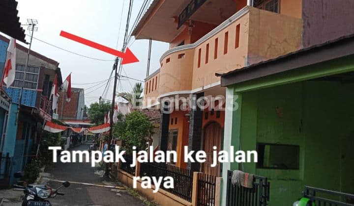 Rumah di daerah strategis 2 lt di pusat kota Bogor yang tenang.