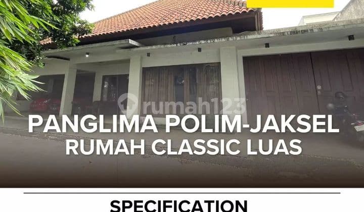 Rumah luas SHM Bagus dipanglima polim