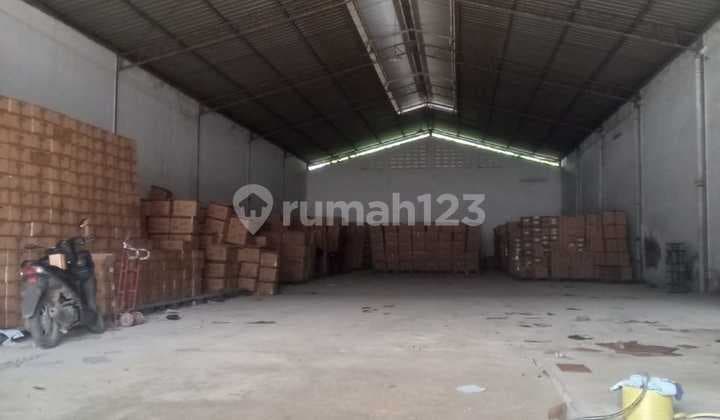 Gudang Batu Ceper Siap Pakai 1.660M Tangerang Akses Cont 40Feet