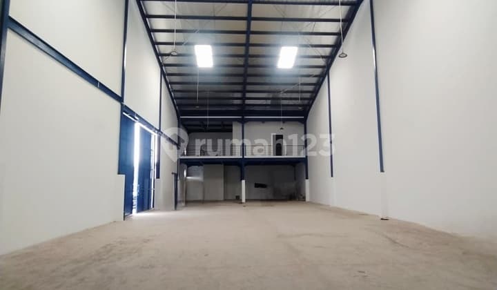 Gudang Kapuk Kamal, Murah, 915 M2, Brand New, Office Rapi, Plong, Container 40 Ft, Dekat Tol, Siap Pakai