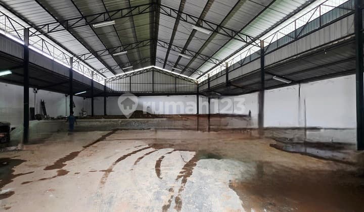 Gudang Kavling Dpr Cipondoh, Murah, 750 M2, Plong, Rapi, Office, bisa Container 40 Ft, Siap Pakai