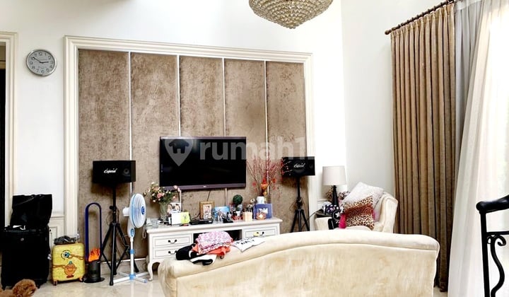 Rumah Pluit, Mewah, Hook, 300 M2, Marmer, Hadap Timur Selatan