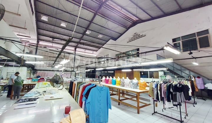 Gudang Kompleks Pergudangan Nusa Indah 21 Kapuk Poglar, Murah, Lift Barang, 1400 M2, Container 40 Feet, Listrik 53 Kva