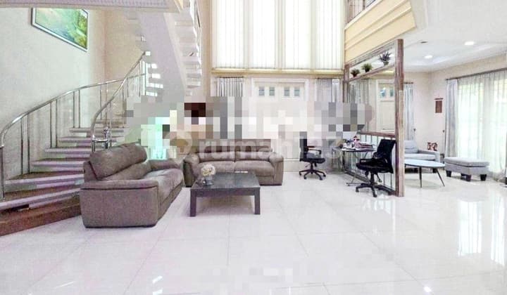 Rumah Permata Buana Puri Indah, Hook, 266 M2, Cantik, Ceiling Tinggi, Hadap Barat Utara
