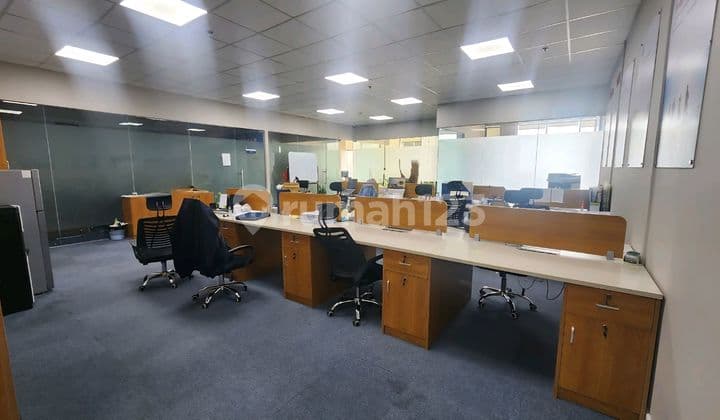 Office Gold Coast Pik, Murah, 190 M2, Semi Furnish, Rapi