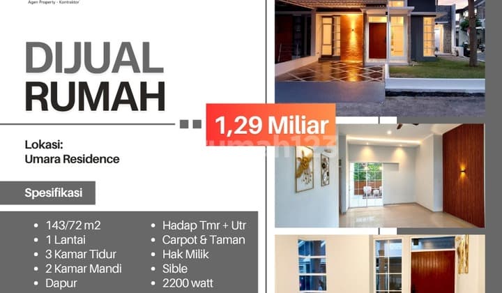 Rumah Di Margahayu Soekarno Hatta Siap Huni Semi Furnished