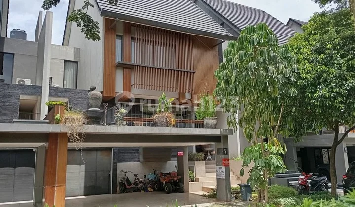 Rumah Mewah Modern. di Cluster Caelus Perumahan Greenwich Park, Perumahan Greenwich Park Cluster Caelus Blok D7 No. 2, Lengkong Kulon, Pagedangan, Tangerang, Banten, Indonesia, 15331, BSD City