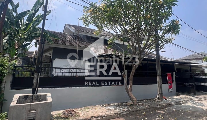 Jarang Ada!Tanah dan Bangunan Seharga NJOP! Rumah Asri Terawat di Cinere Estate. Dekat Tol