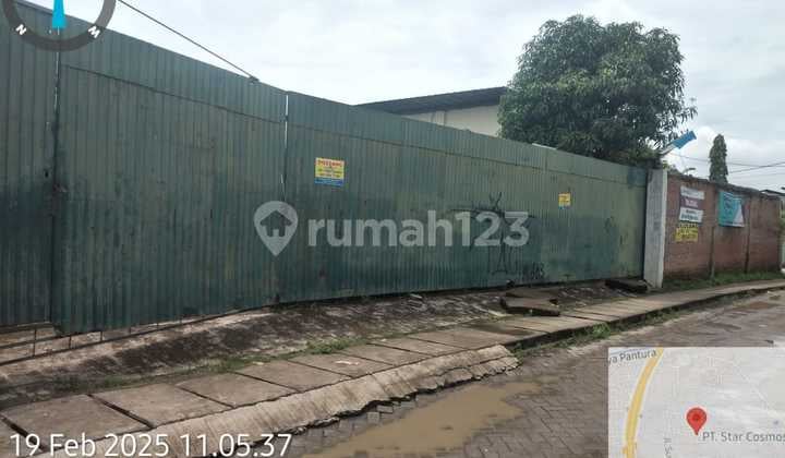 Cocok Buat Gudang Atau Workshop. Jalan Melati Raya I, Kel. Tanah Tinggi, Kec. Tangerang, Kota Tangerang, Prop. Banten