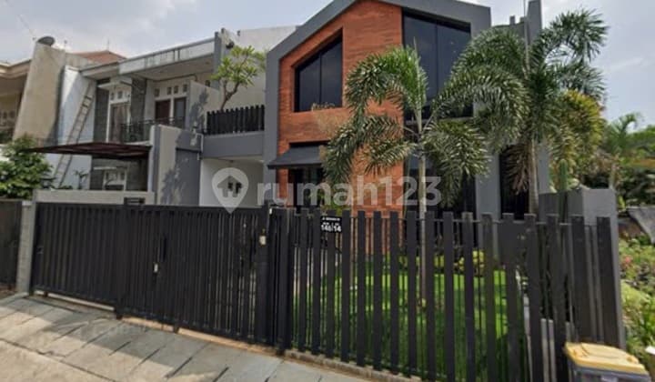 Rumah Modern Bagus. Di Jl. Menara 9 Block 146, Kavling Dki Meruya Selatan, Dki Jakarta, Kota Jakarta Barat, Kembangan, 11650, Meruya