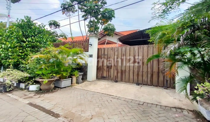 di Rumah Asri dengan tanah Luas. Jl. Barata Jaya XXI No. 1H, Kel. Baratajaya, Kec. Gubeng, Kota Surabaya, Gubeng