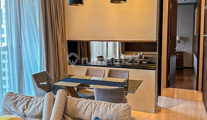 Apartemen Anandamaya Residences 2 Kamar Tidur Furnished Bagus