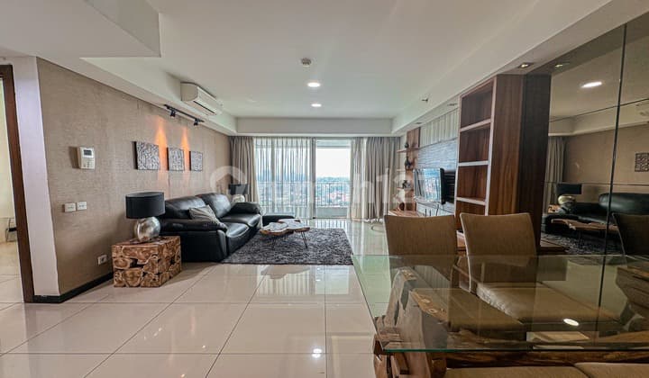 Apartemen Kemang Village 2 Kamar Tidur Furnished Bagus