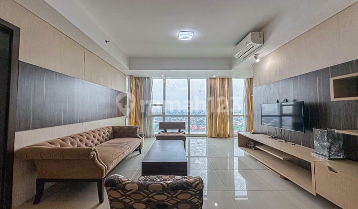 Apartemen Kemang Village 2 Kamar Tidur Furnished Bagus