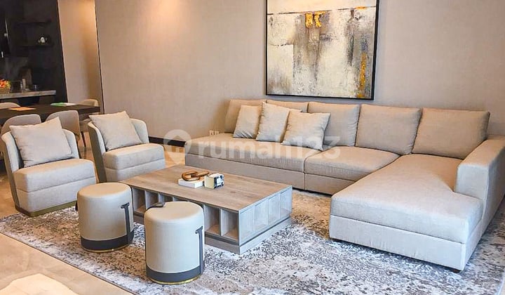 Apartemen Kempinski Residence 3 Kamar Tidur Furnished Bagus