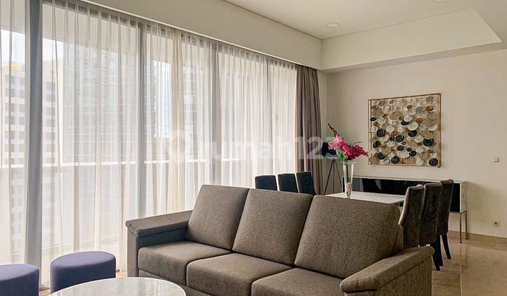 Apartemen Anandamaya Residences 3 Kamar Tidur Furnished Bagus