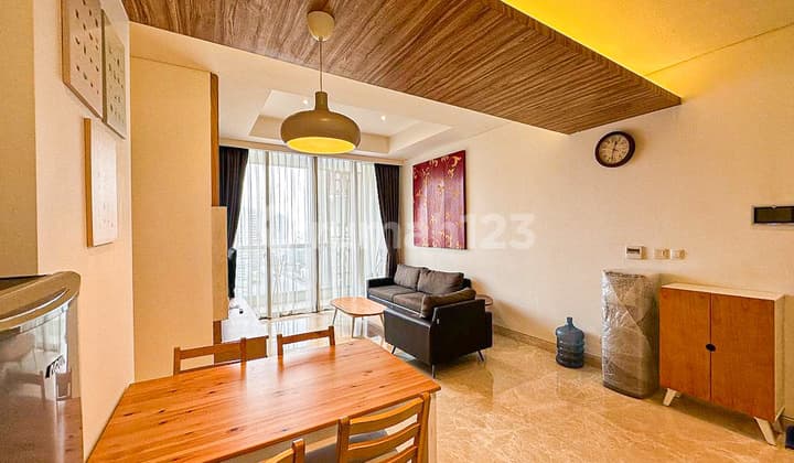 Apartemen The Elements 2 Kamar Tidur Furnished