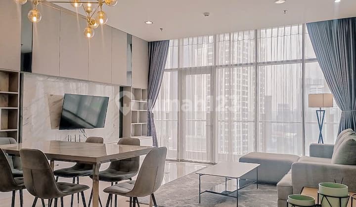 Luxury Apartemen Verde Two Furnished 2 Bedroom Private Lift