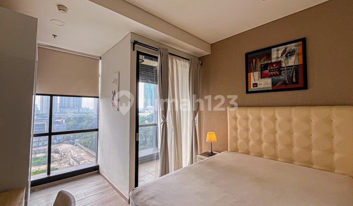 Simple Apartemen Sudirman Suites Furnished 1 Bedroom