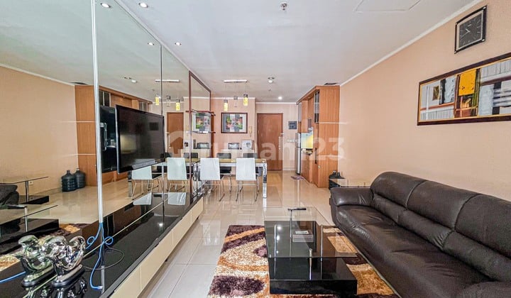 Apartemen Sahid Sudirman Residence 2 Kamar Tidur Furnished