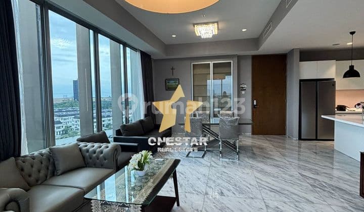 Apartemen Saunata Suites KT 3+1 Full Furnished Lantai Marmer