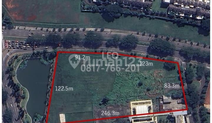 Tanah Kavling Boulevard BSD Dekat Tol AEON Serpong