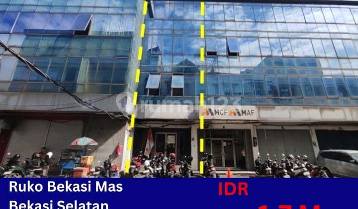 Ruko Bekasi Mas@bekasi Selatan Jual.murah