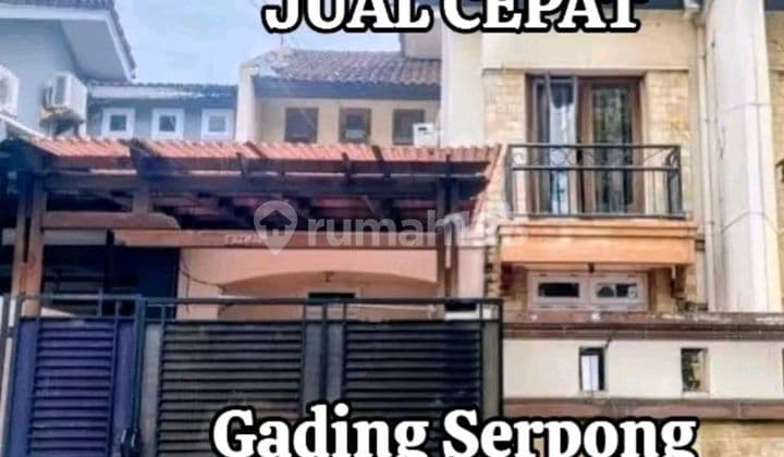 Rumah Sektor 1 G @Gading Serpong Dekat Kemall Summarecon