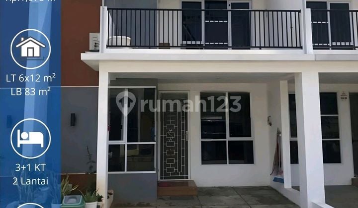 Rumah Siap Huni Prima Aryana Karawaci. Hadap Taman. Sudah Renov